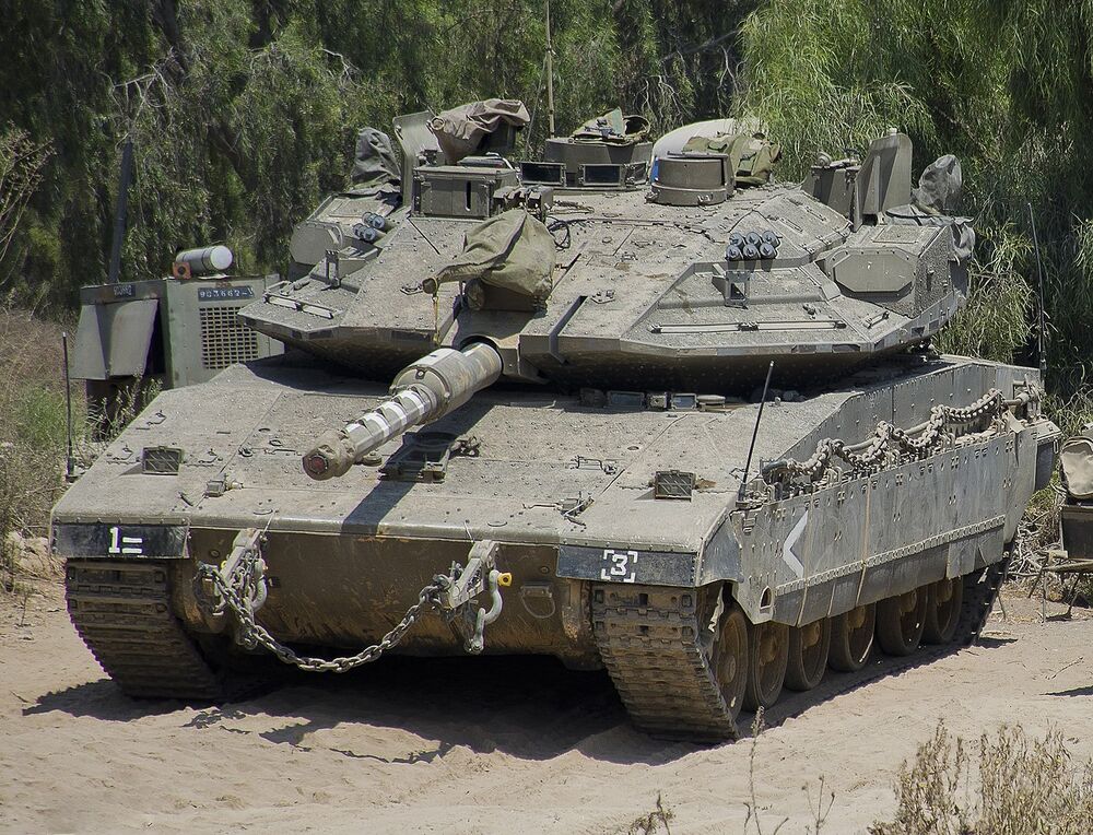 Израильский танк Меркава Мк.4. © Фото : Zachi Evenor
