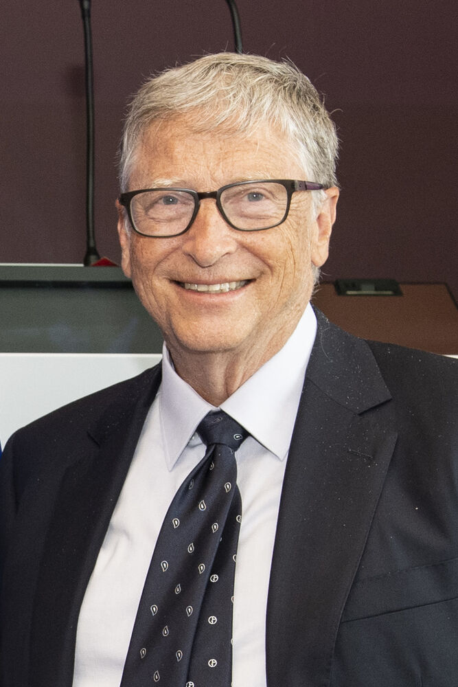 Билл Гейтс в 2021 году. © Фото: Lukasz Kobus/European Commission