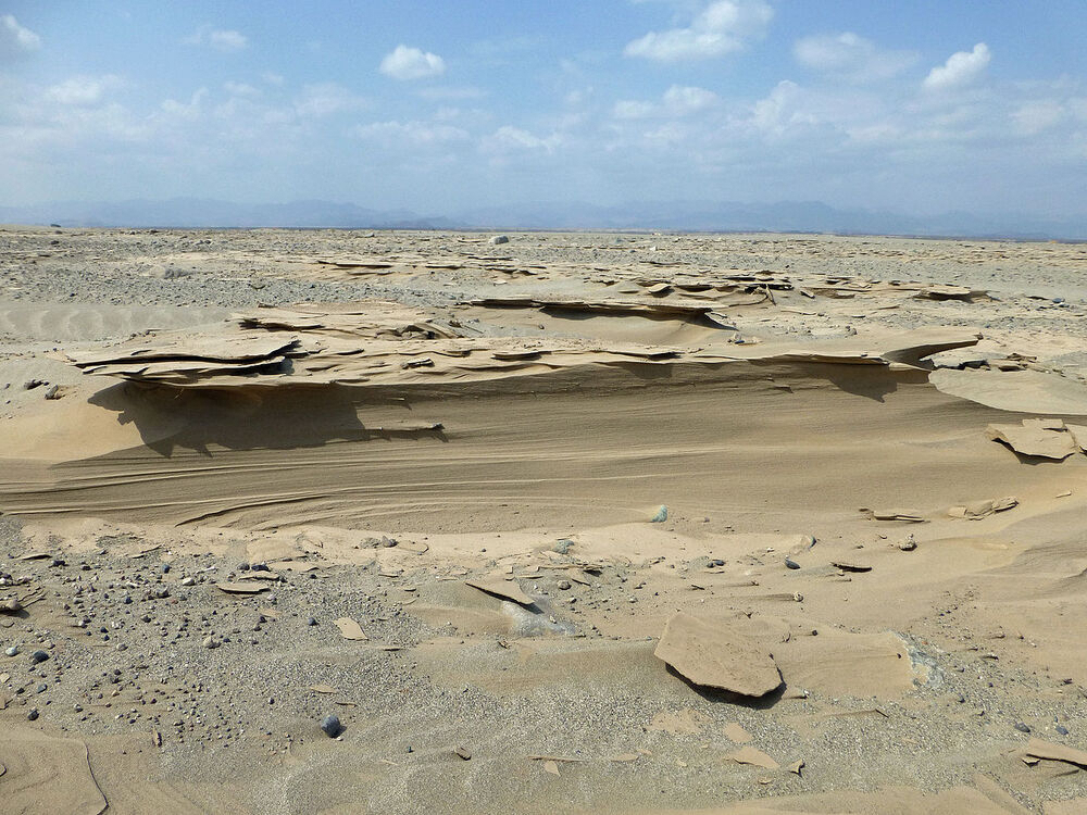 Песок в пустыне Данакил (Эфиопия). © Фото: Ji-Elle